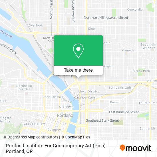 Portland Institute For Contemporary Art (Pica) map