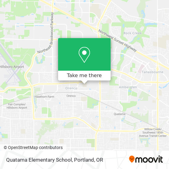 Mapa de Quatama Elementary School