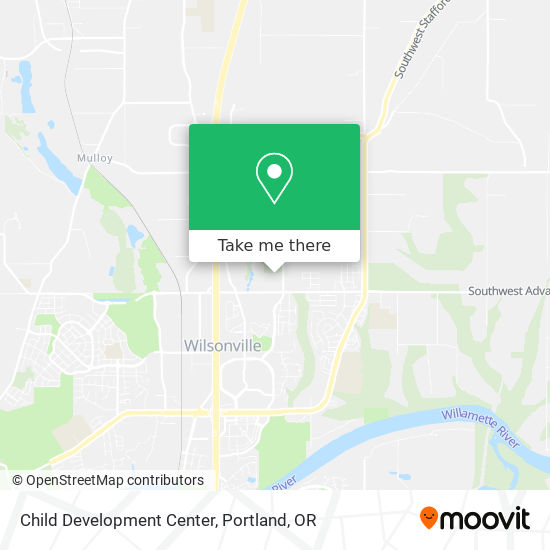 Child Development Center map