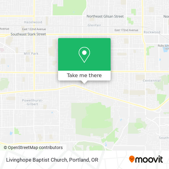Mapa de Livinghope Baptist Church