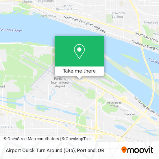 Mapa de Airport Quick Turn Around (Qta)