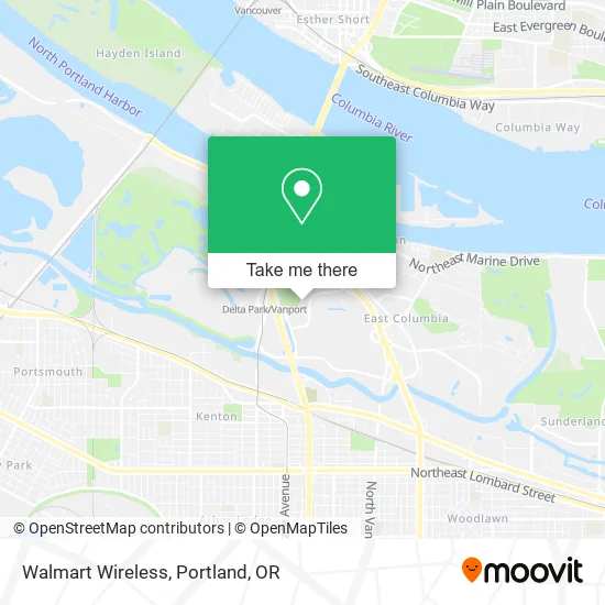 Walmart Wireless map
