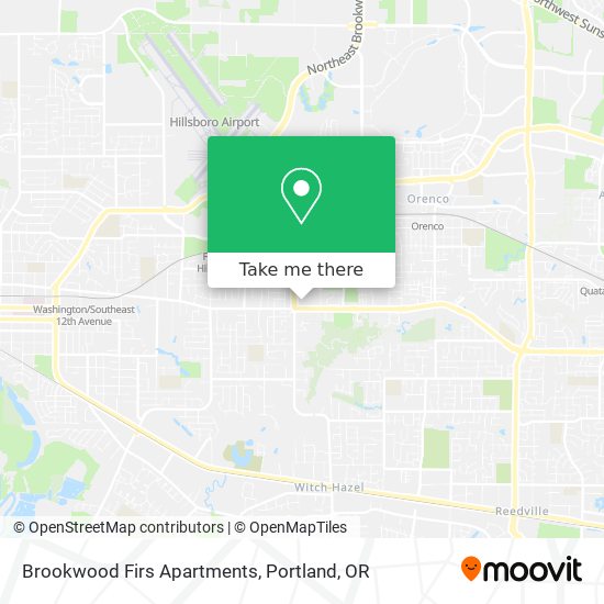 Brookwood Firs Apartments map