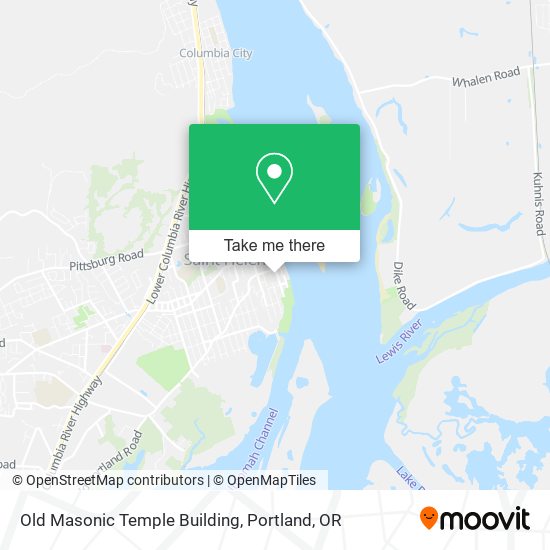 Mapa de Old Masonic Temple Building