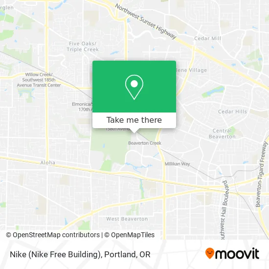 Mapa de Nike (Nike Free Building)