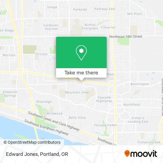 Edward Jones map