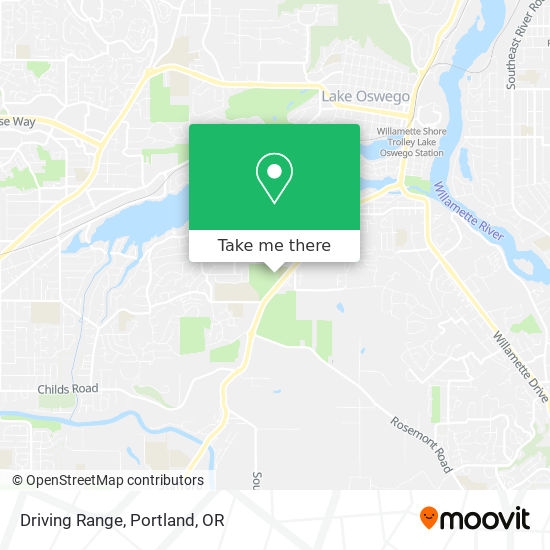 Driving Range map