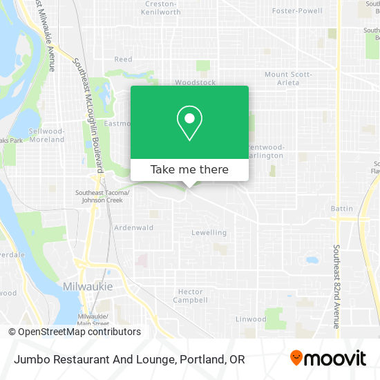 Mapa de Jumbo Restaurant And Lounge
