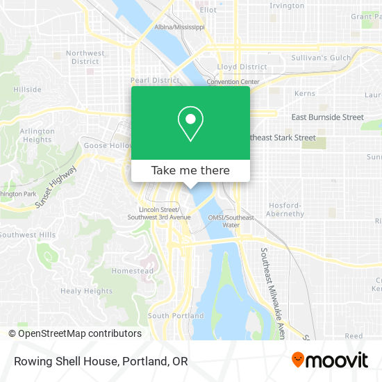 Rowing Shell House map