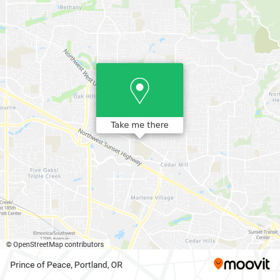 Prince of Peace map