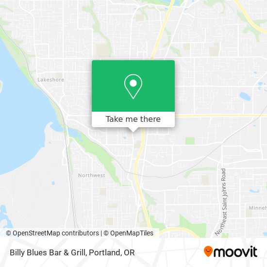 Billy Blues Bar & Grill map