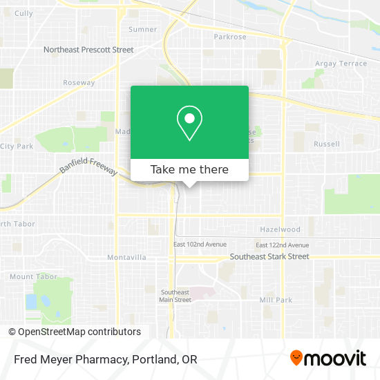 Fred Meyer Pharmacy map