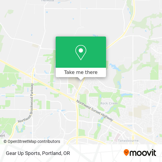 Gear Up Sports map
