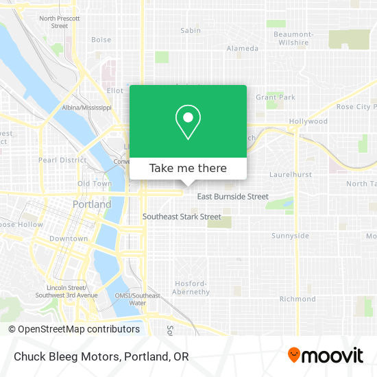 Chuck Bleeg Motors map