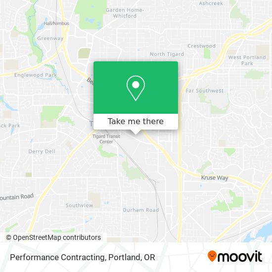 Performance Contracting map