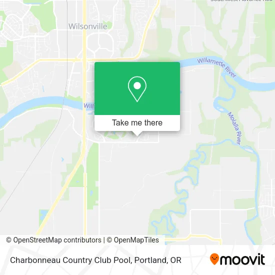 Charbonneau Country Club Pool map