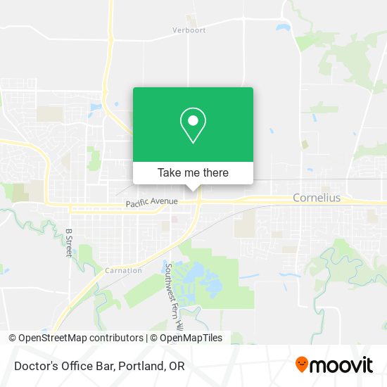 Doctor's Office Bar map