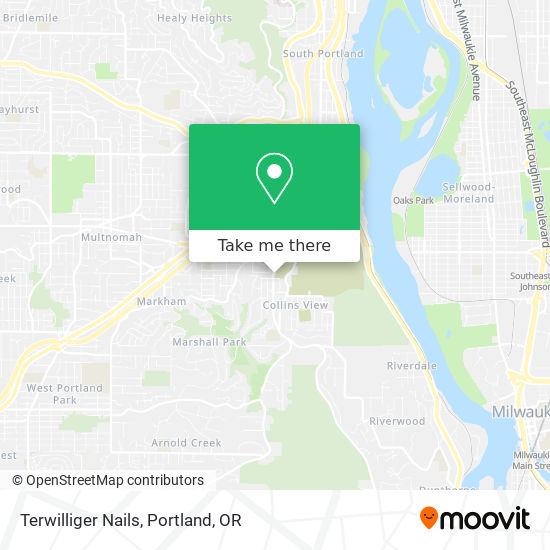 Terwilliger Nails map