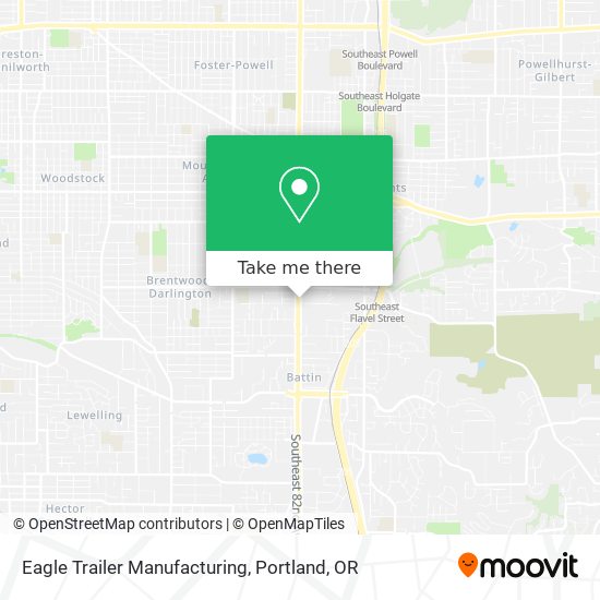 Eagle Trailer Manufacturing map
