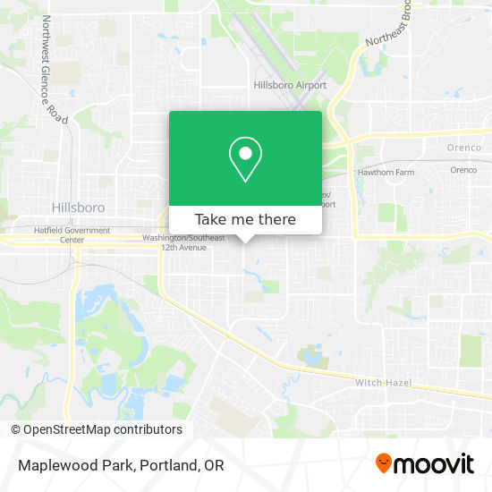 Mapa de Maplewood Park