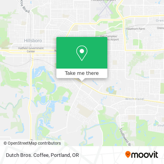 Mapa de Dutch Bros. Coffee