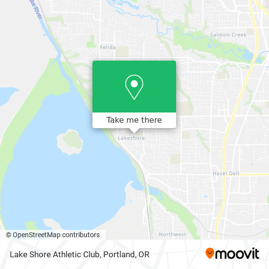 Mapa de Lake Shore Athletic Club