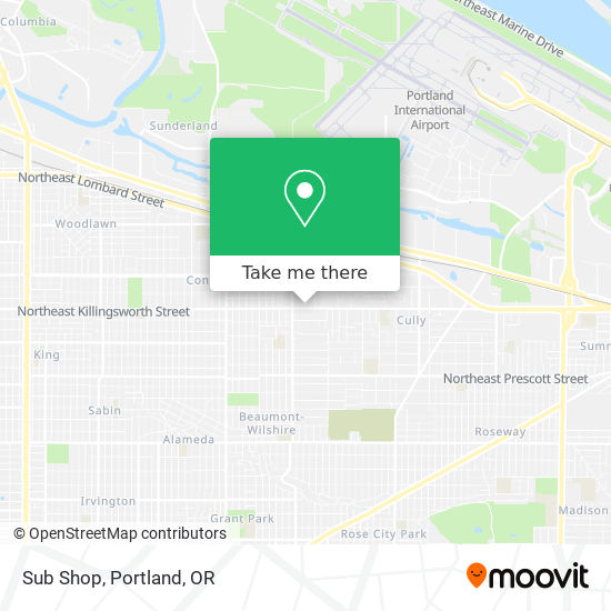 Sub Shop map