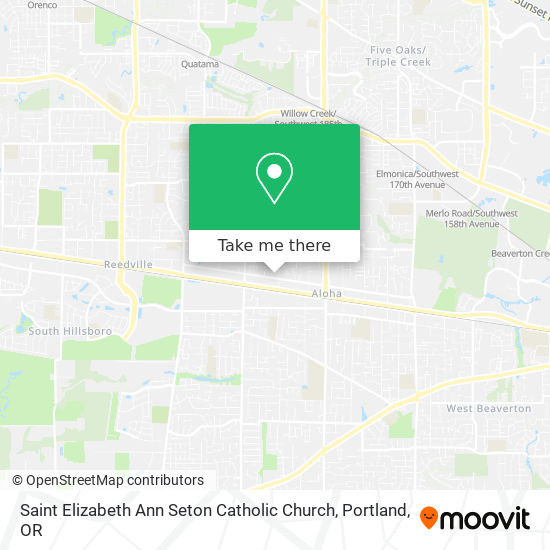 Mapa de Saint Elizabeth Ann Seton Catholic Church