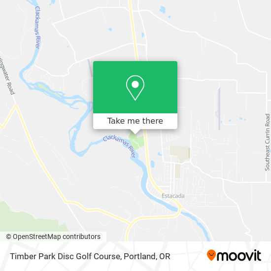 Mapa de Timber Park Disc Golf Course