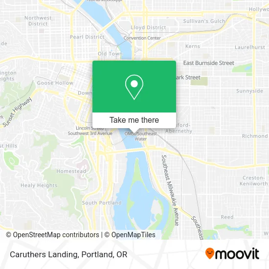 Caruthers Landing map