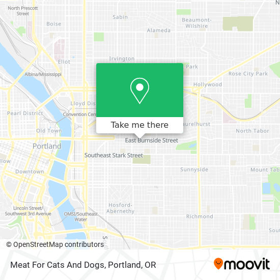 Meat For Cats And Dogs map