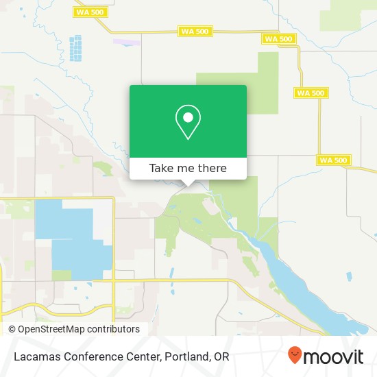 Lacamas Conference Center map