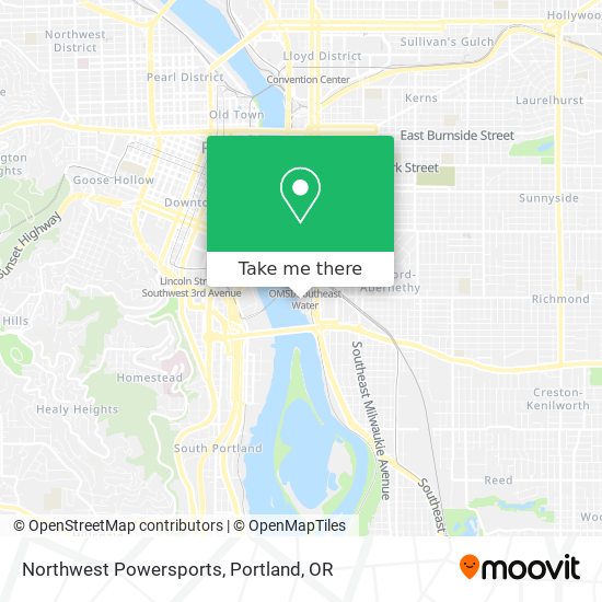 Northwest Powersports map