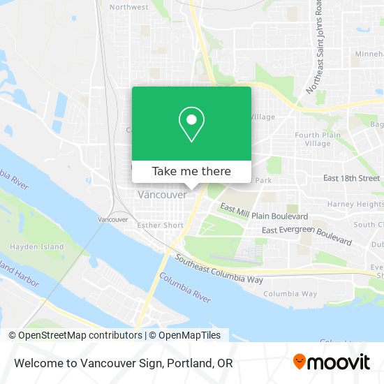 Welcome to Vancouver Sign map