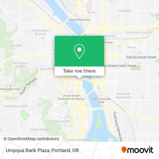 Umpqua Bank Plaza map