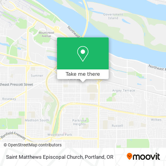 Mapa de Saint Matthews Episcopal Church