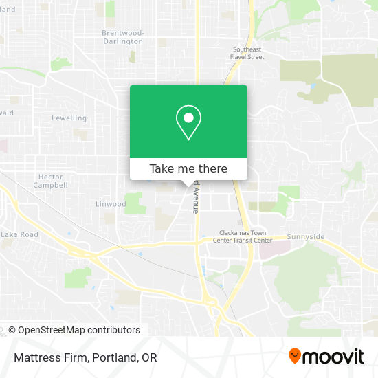 Mapa de Mattress Firm