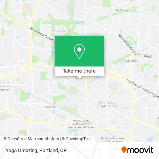 Yoga Omazing map