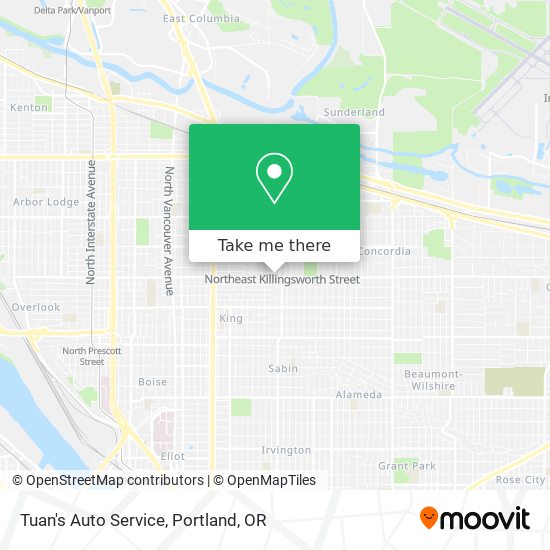 Tuan's Auto Service map