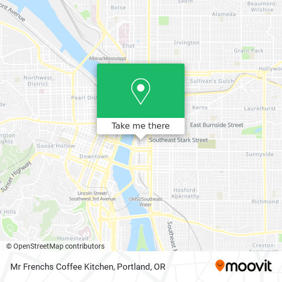 Mapa de Mr Frenchs Coffee Kitchen