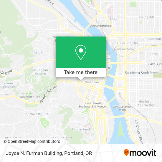 Joyce N. Furman Building map