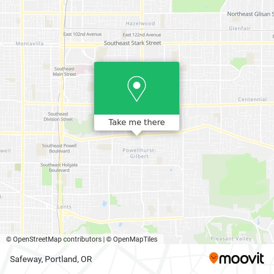 Safeway map