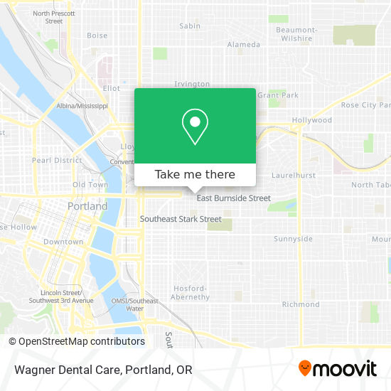 Mapa de Wagner Dental Care