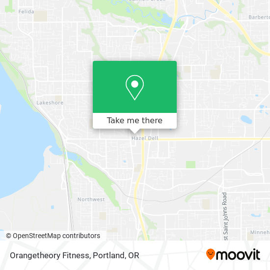 Orangetheory Fitness map