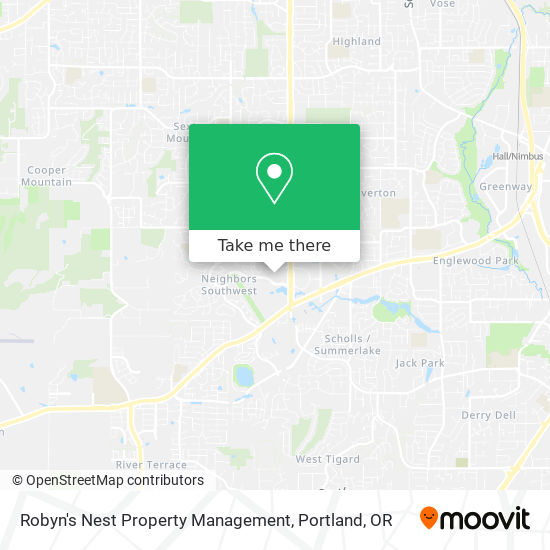 Robyn's Nest Property Management map