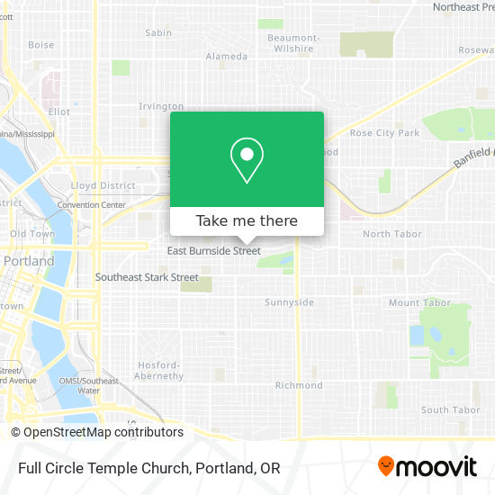 Mapa de Full Circle Temple Church