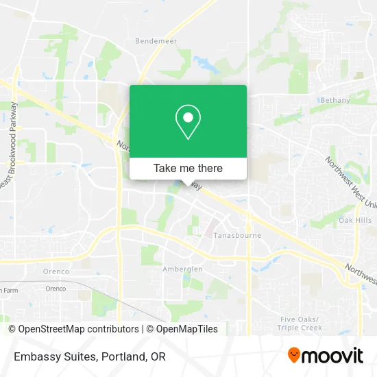 Mapa de Embassy Suites