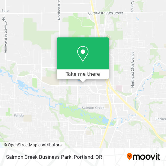 Mapa de Salmon Creek Business Park