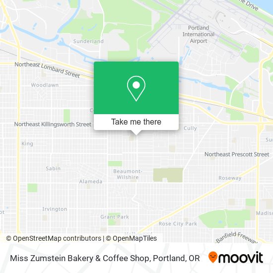 Mapa de Miss Zumstein Bakery & Coffee Shop