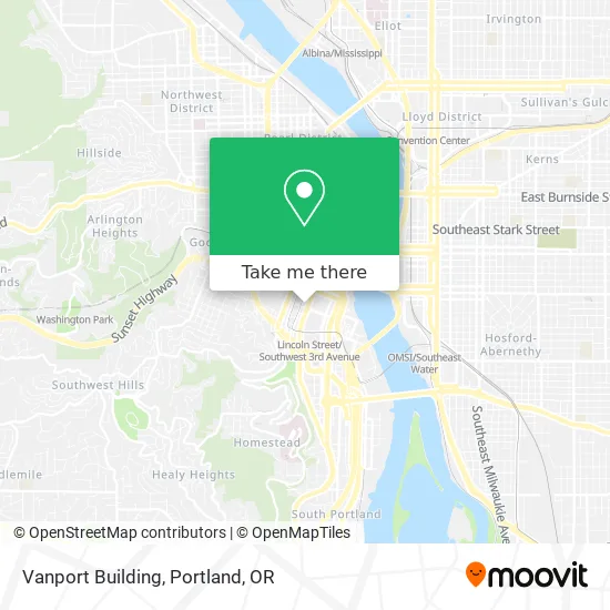 Vanport Building map